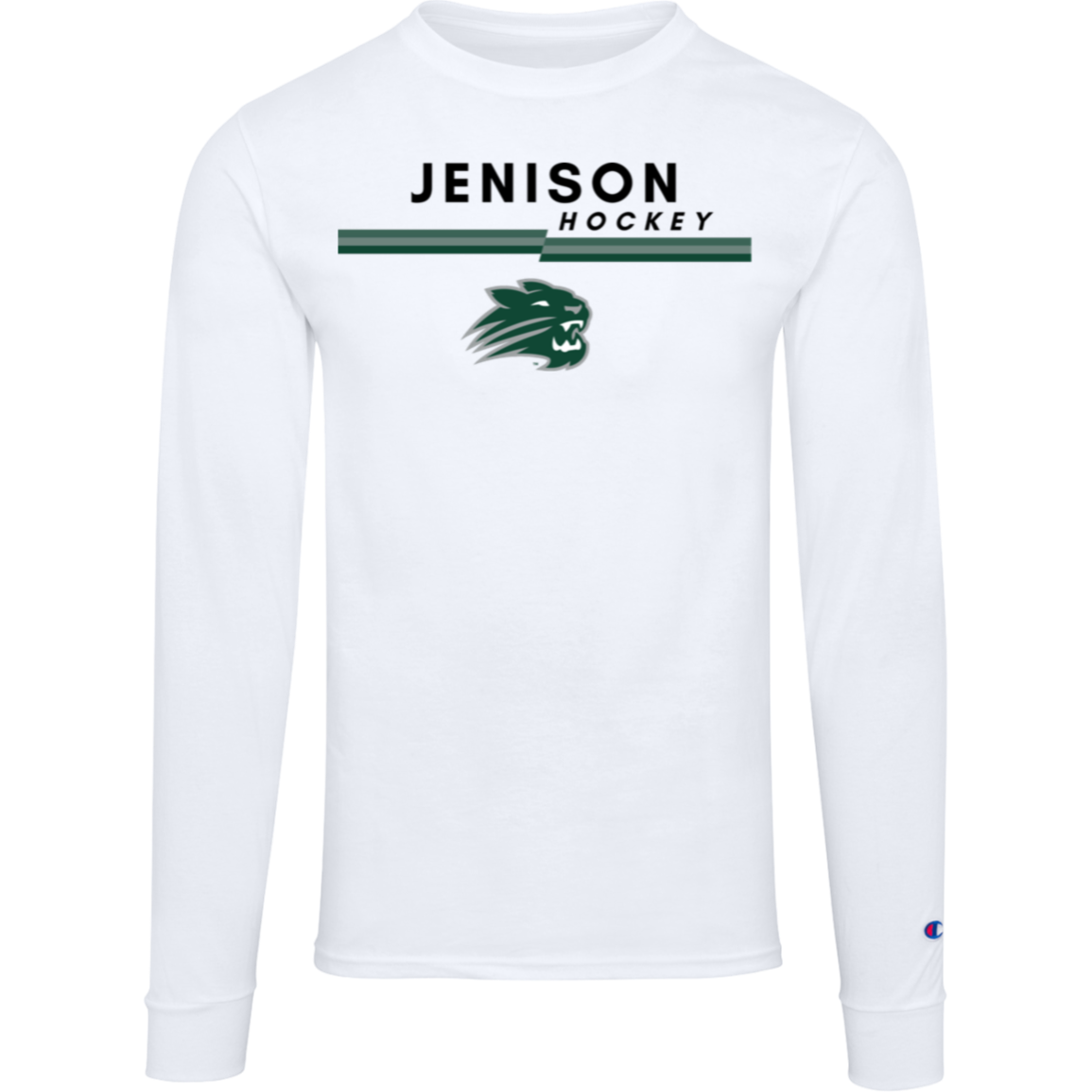 Jenison Hockey CC8C Champion Mens Long Sleeve Tee