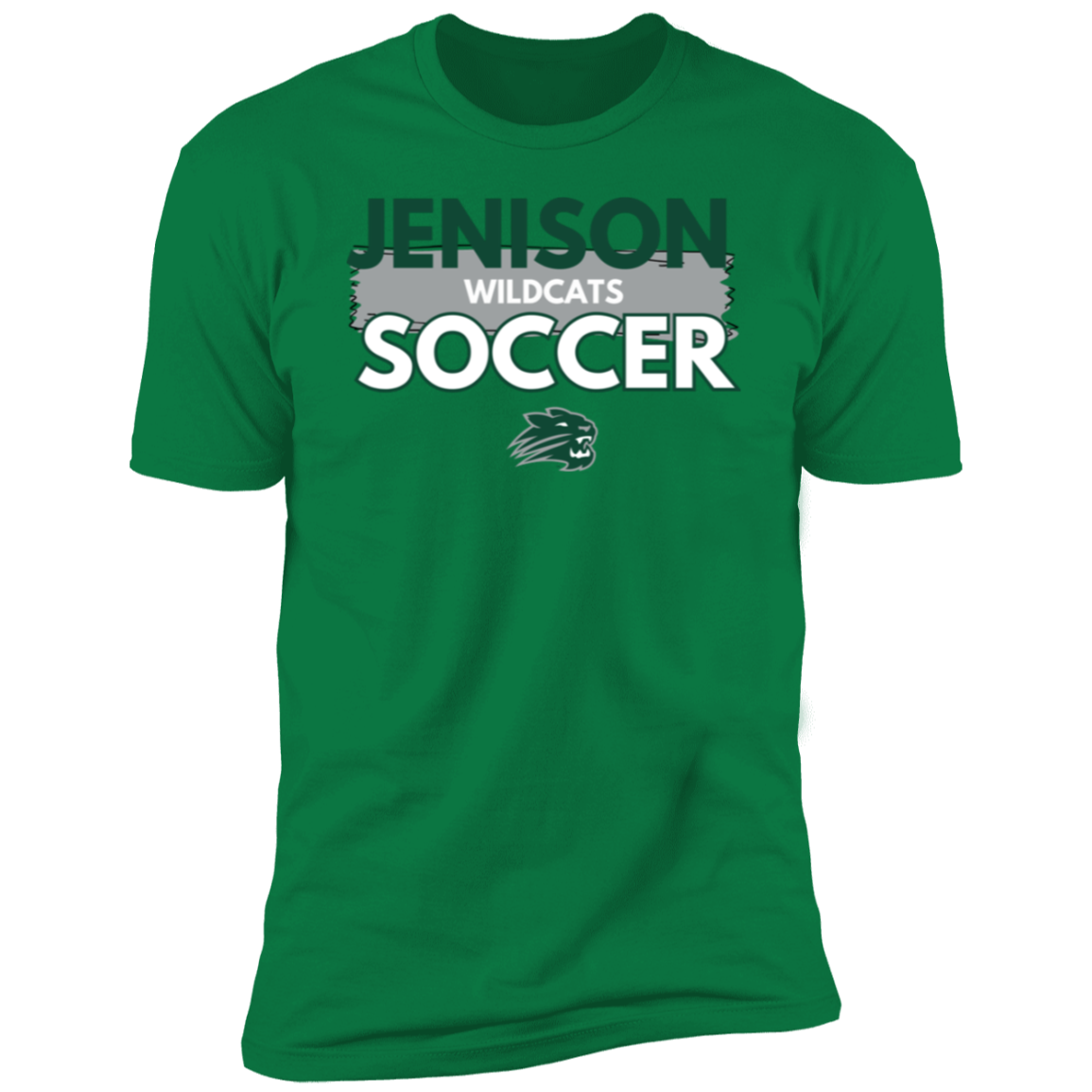 Jenison Soccer Banner NL3600 Premium Short Sleeve T-Shirt