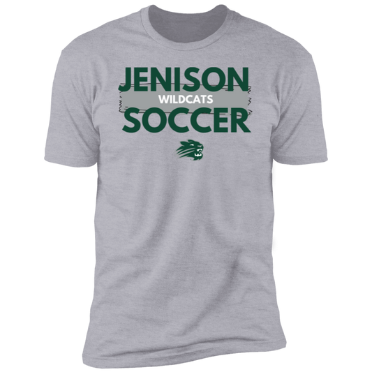 Jenison Soccer Banner NL3600 Premium Short Sleeve T-Shirt