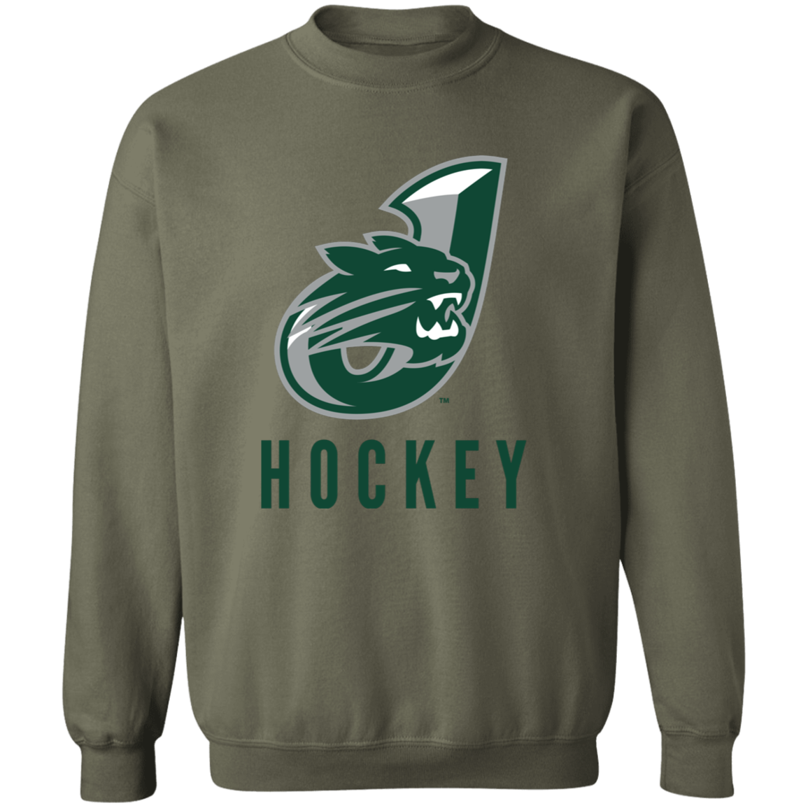 Untitled design (1) Jenison Hockey Crewneck Pullover Sweatshirt