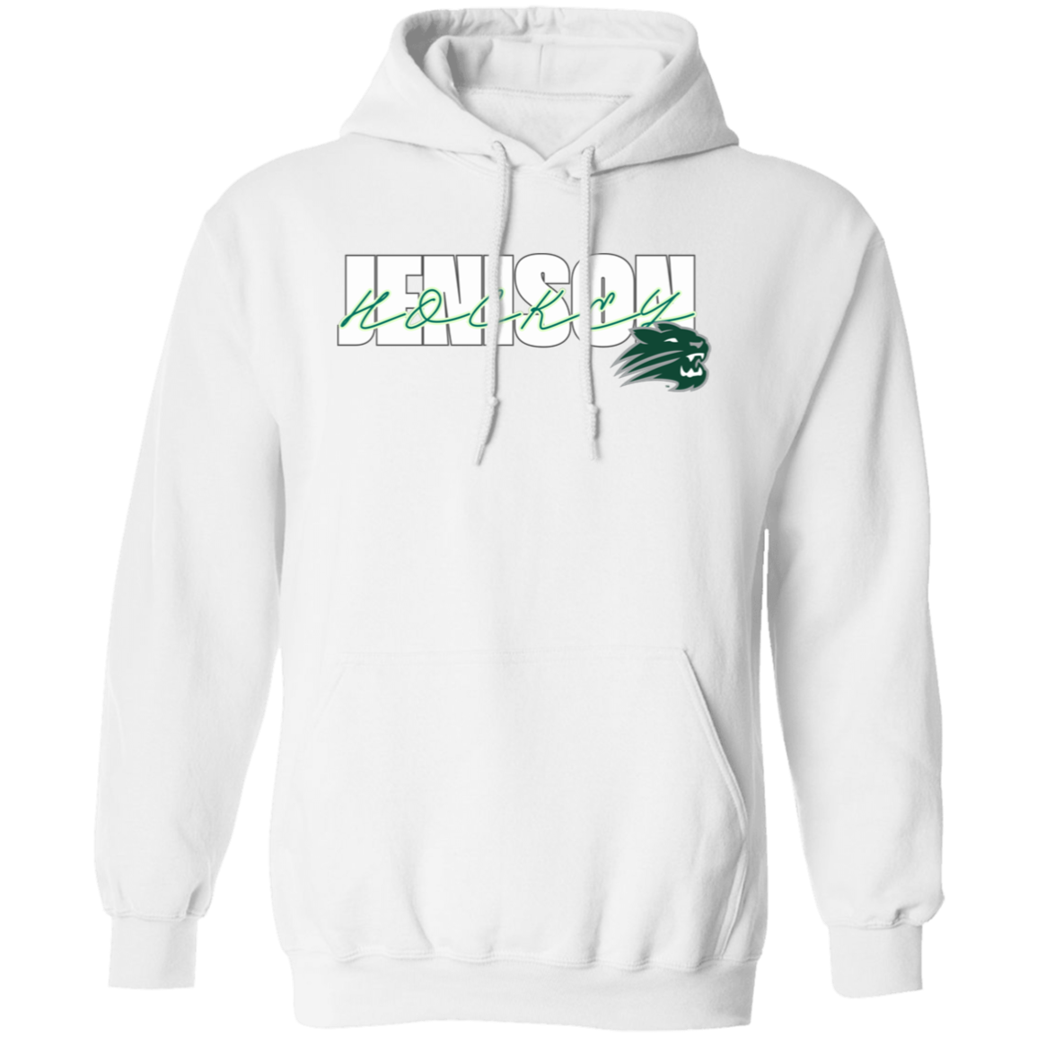 Cursive Hockey G185 Pullover Hoodie