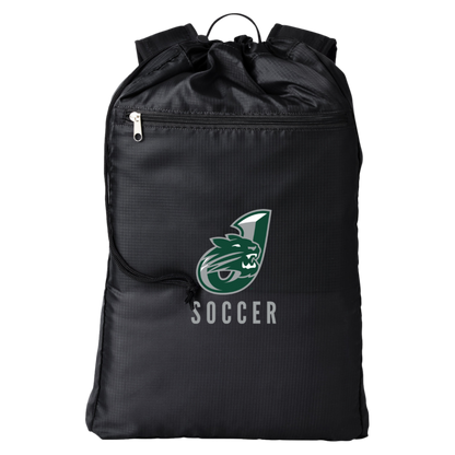 Jenison "J" Soccer Getaway Cinchback Backpack