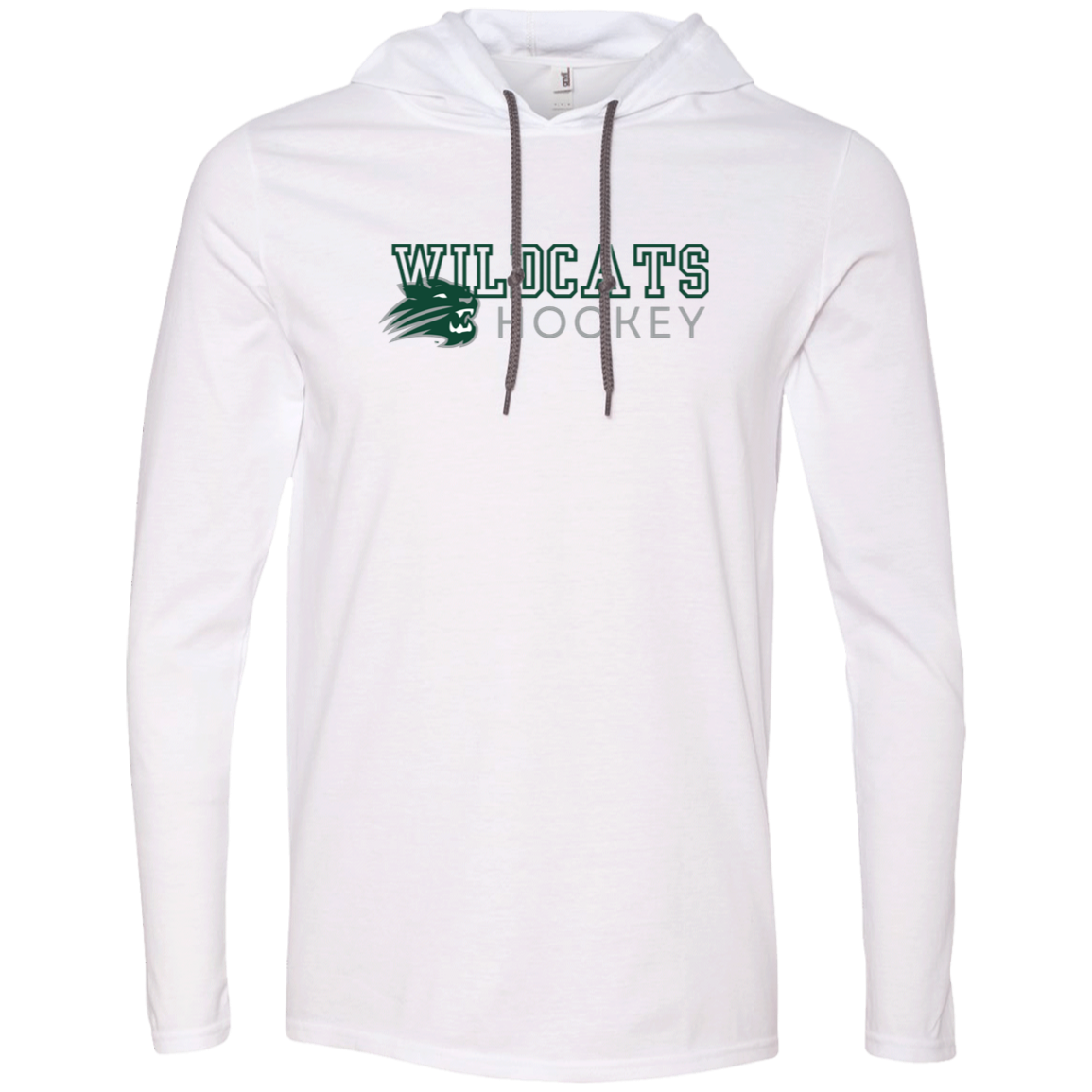 Wildcats 987 Gildan LS T-Shirt Hoodie