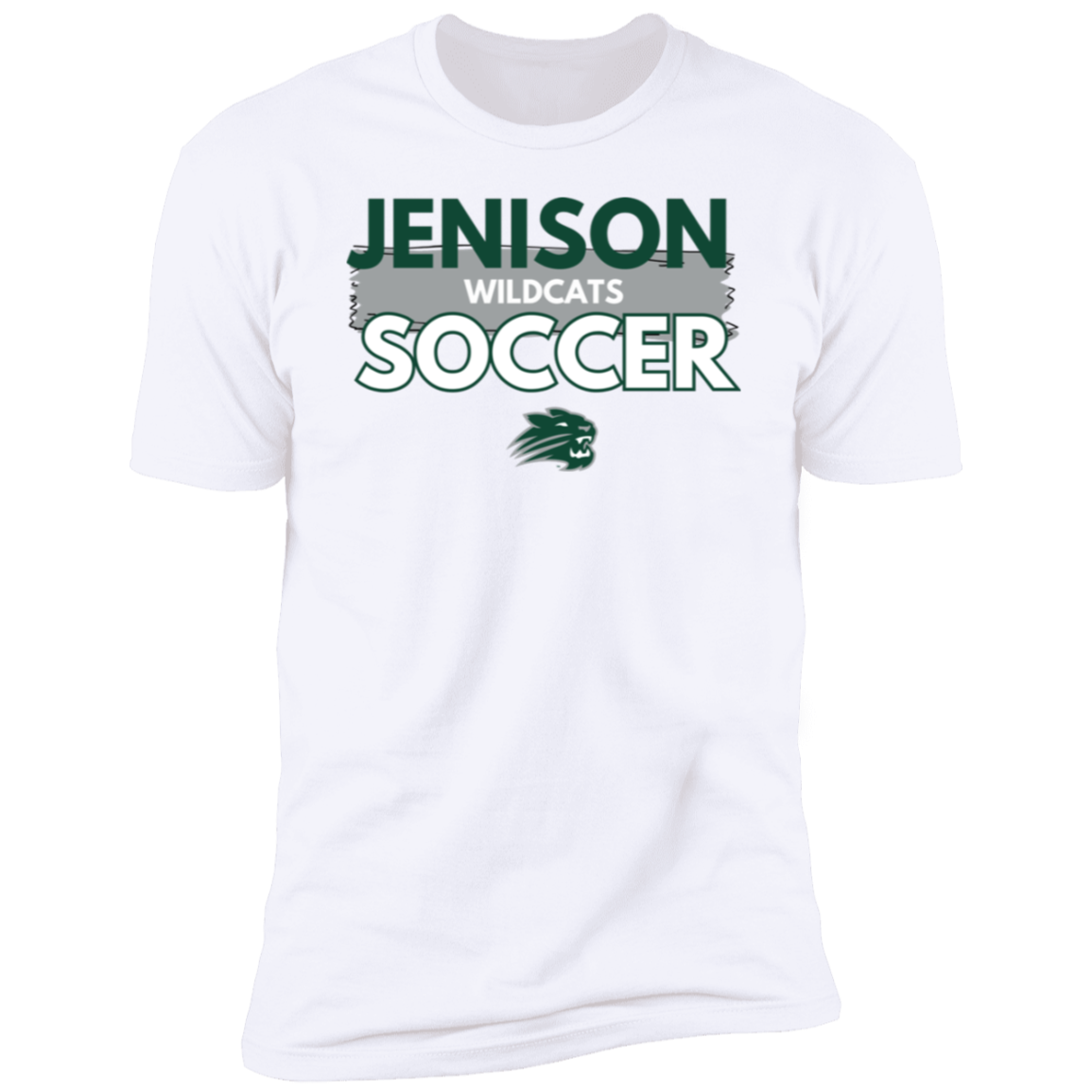 Jenison Soccer Banner NL3600 Premium Short Sleeve T-Shirt