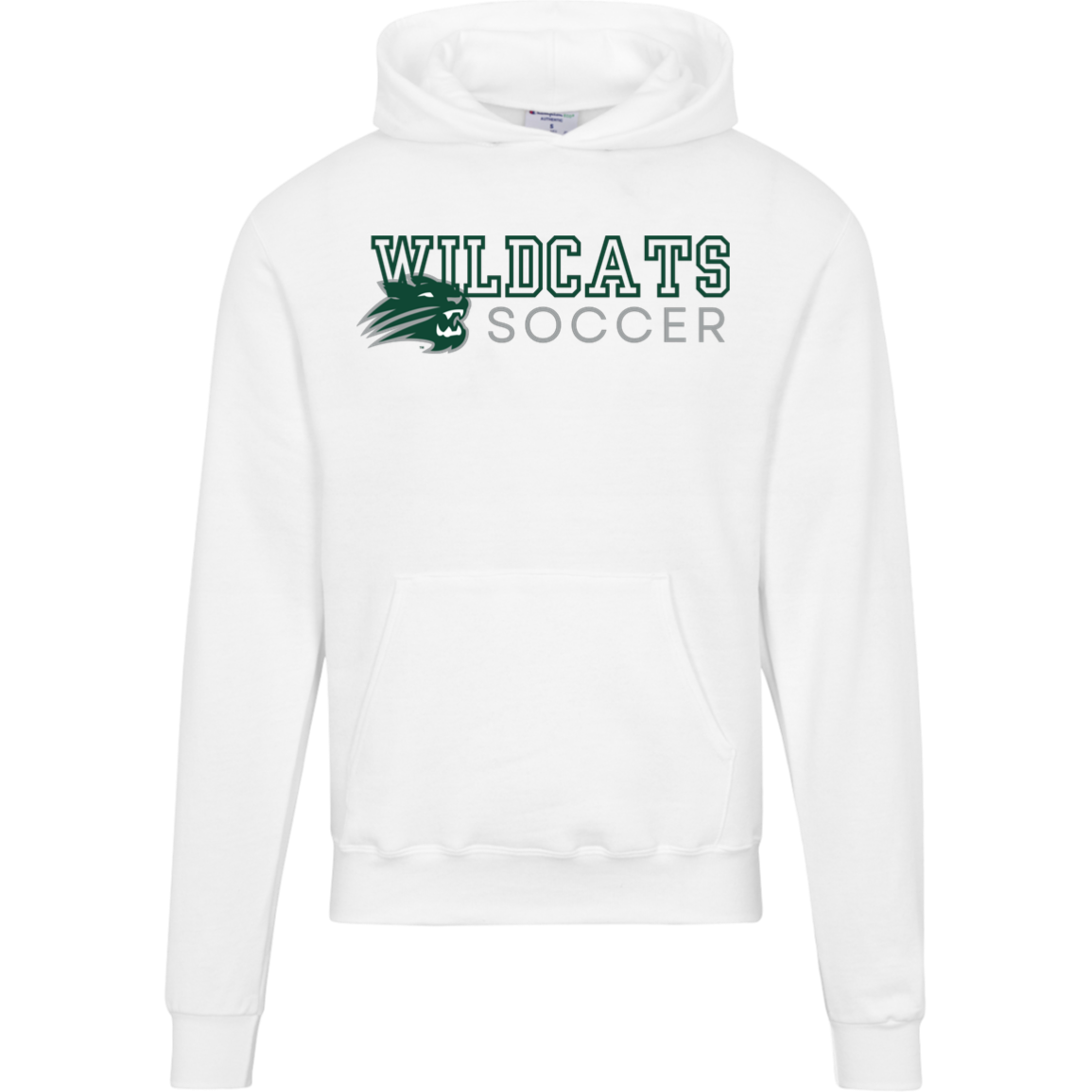 Jenison Wildcats Soccer Champion Brand Mens Powerblend Hoodie