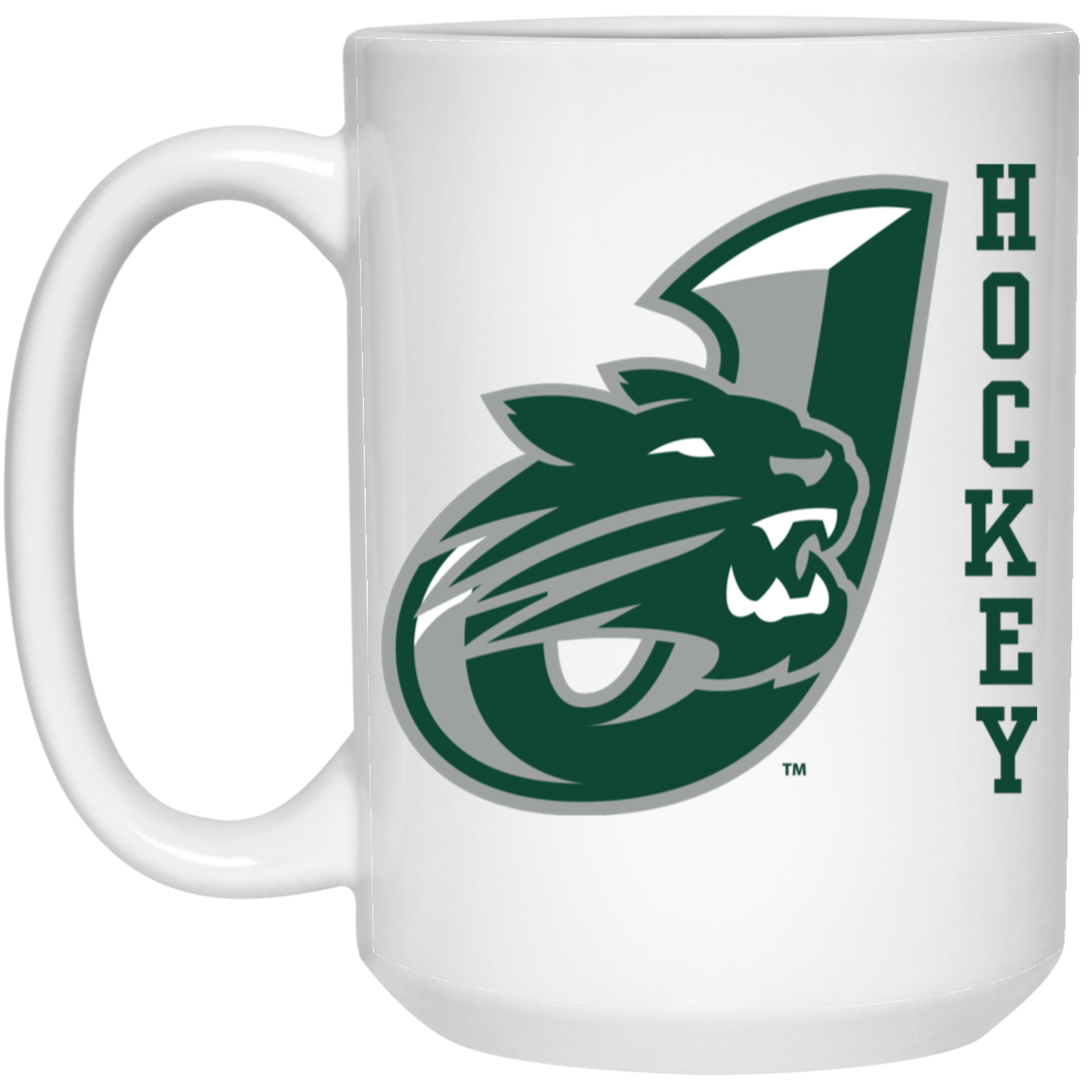 J Hockey 21504 15oz White Mug