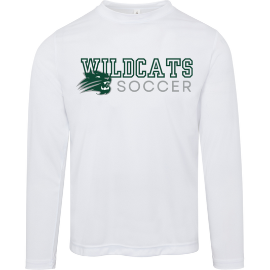 Wildcats Soccer Long sleeve TT11L Team 365 Mens Zone Long Sleeve Tee