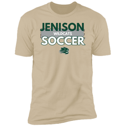 Jenison Soccer Banner NL3600 Premium Short Sleeve T-Shirt