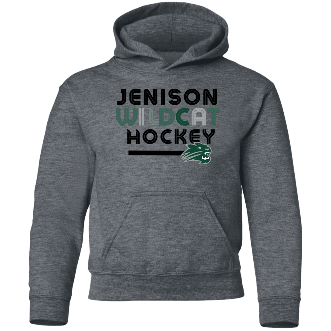 Jenison Wildcat G185B Youth Pullover Hoodie