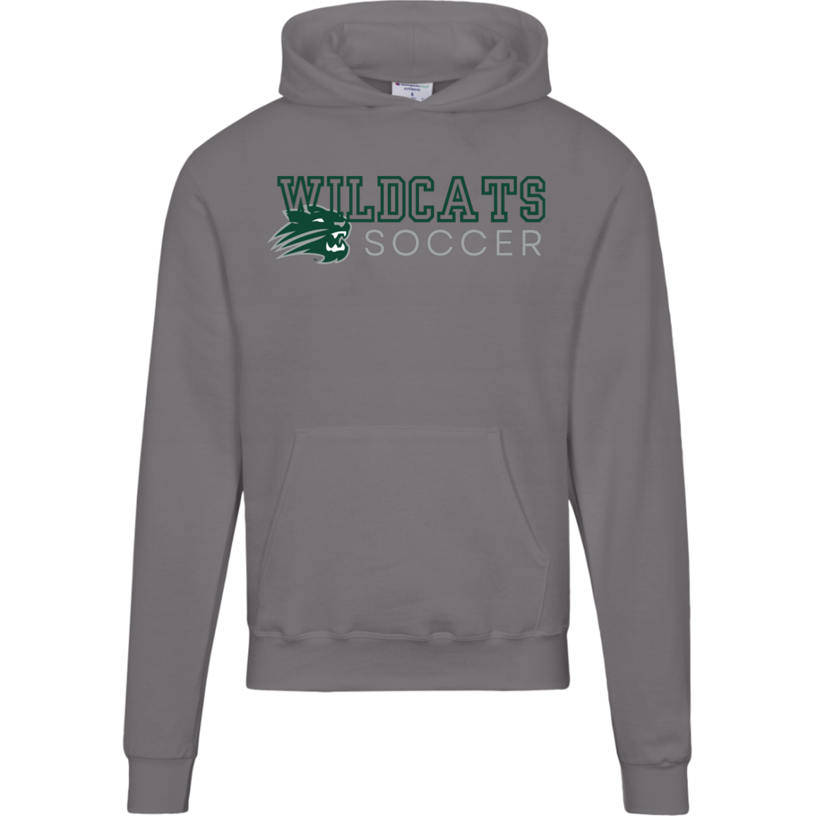 Jenison Wildcats Soccer Champion Brand Mens Powerblend Hoodie