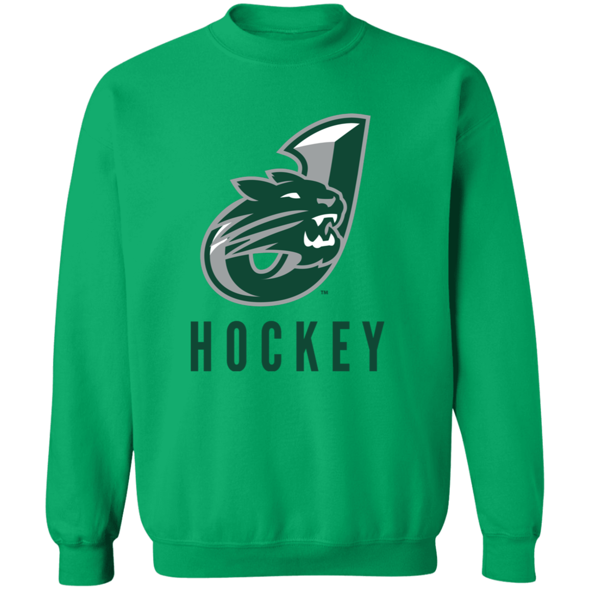 Untitled design (1) Jenison Hockey Crewneck Pullover Sweatshirt