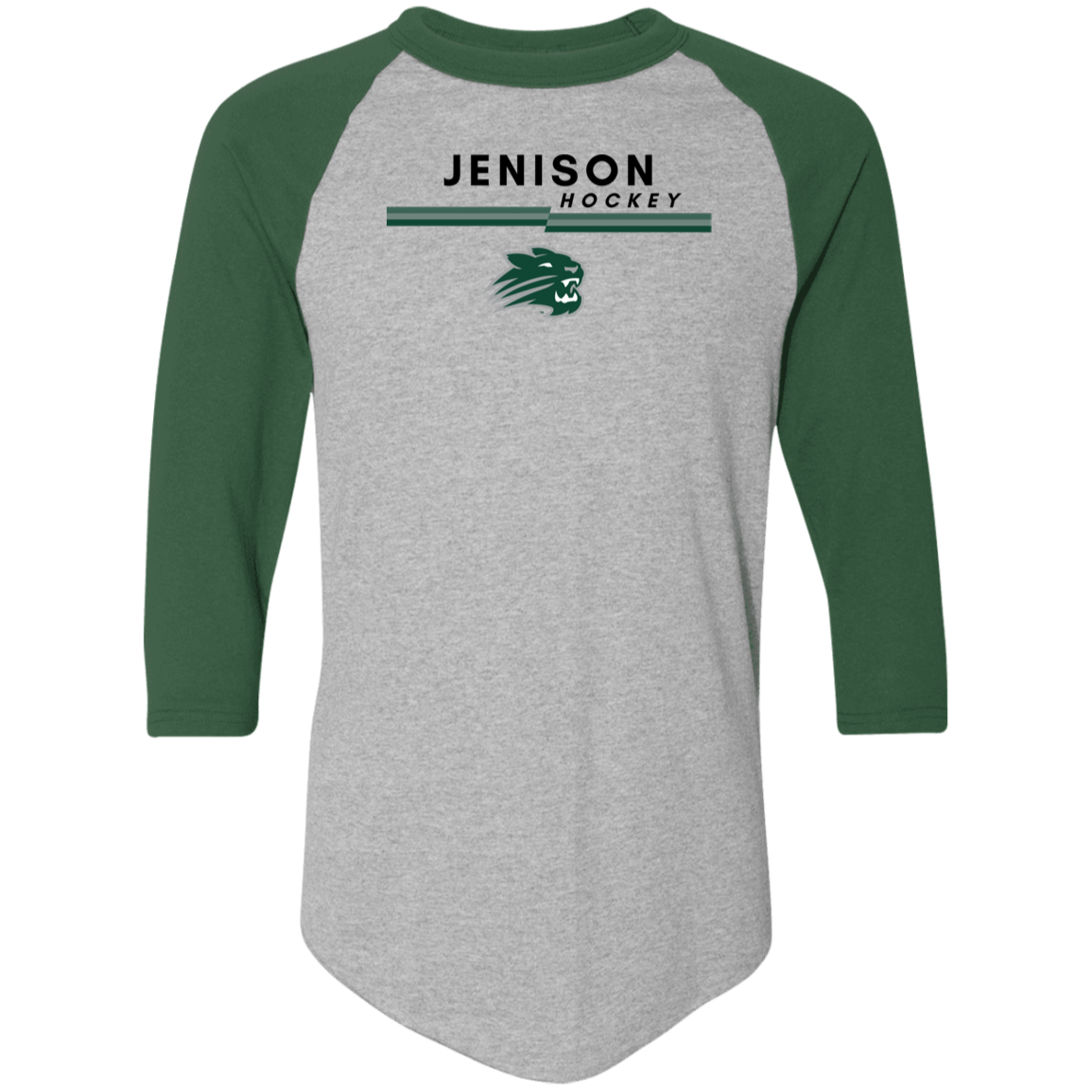 Jenison Lines 4420 Colorblock Raglan Jersey