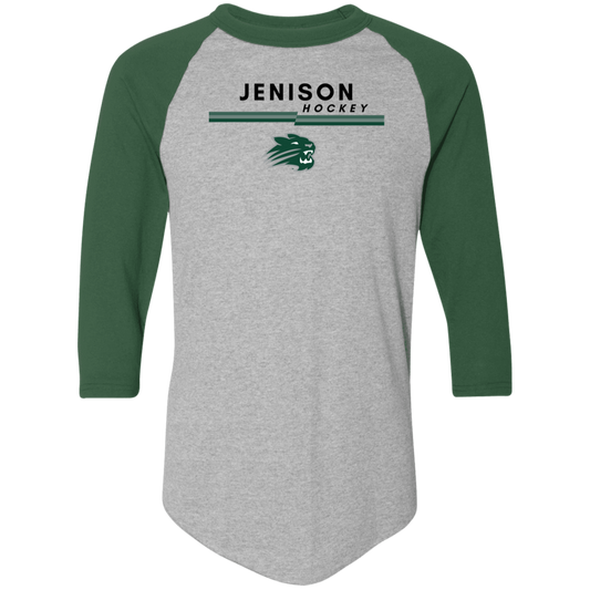 Jenison Lines 4420 Colorblock Raglan Jersey