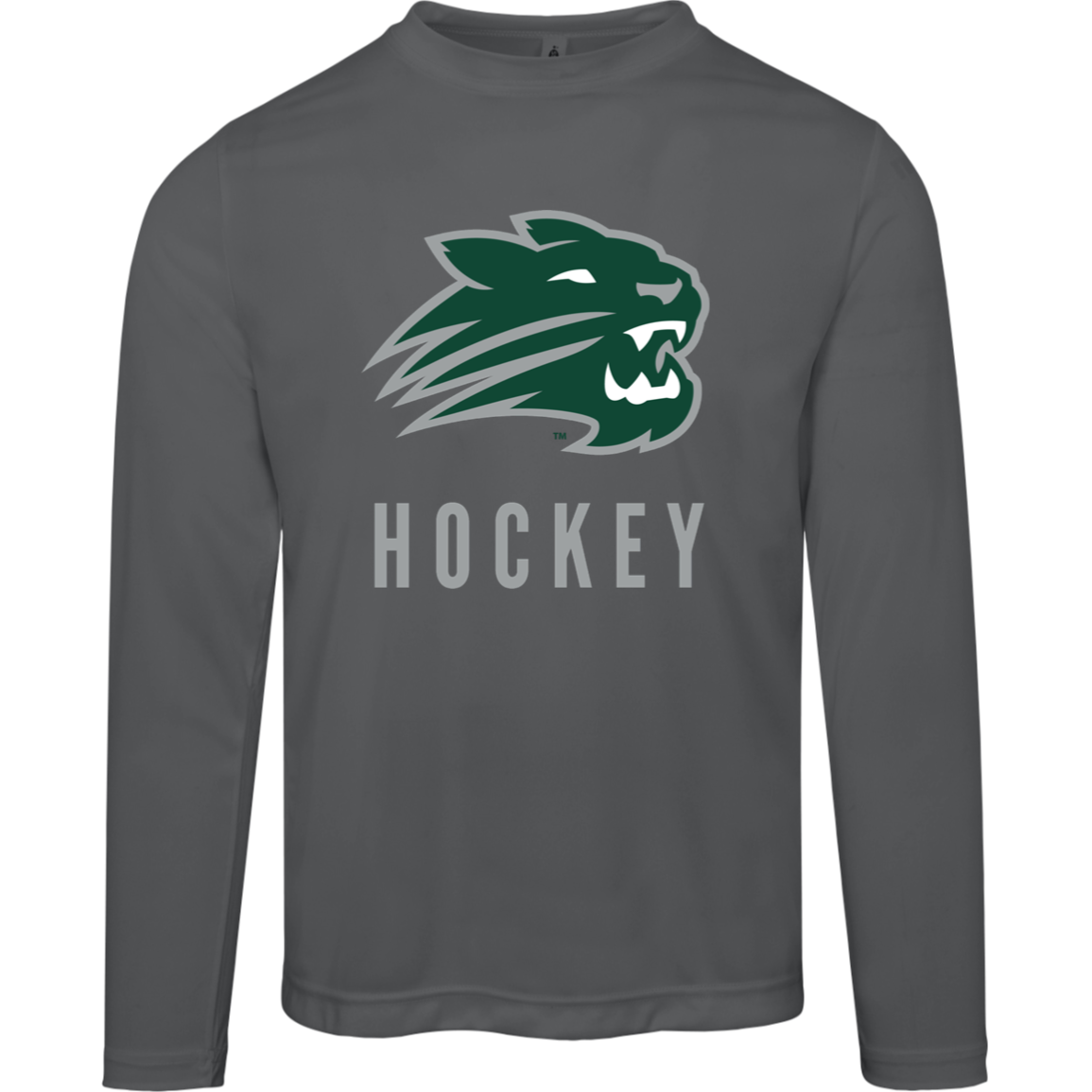 Wildcats Hockey Dry Fit Performance TT11L Team 365 Mens Zone Long Sleeve Tee