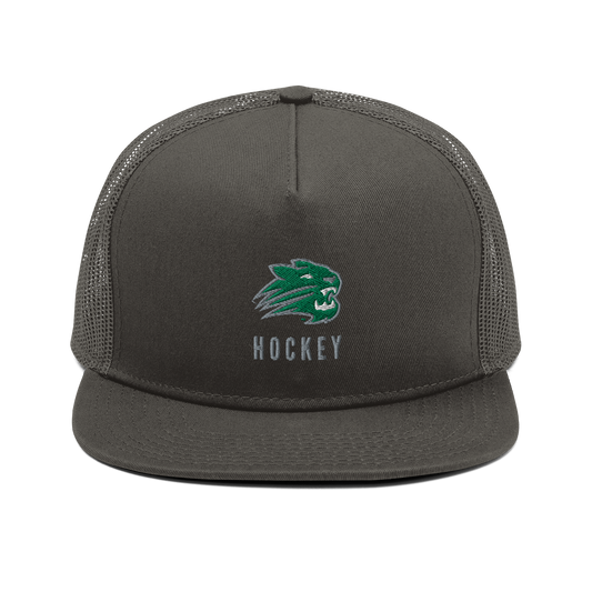 Wildcat Logo Embroidered Mesh Back Snapback