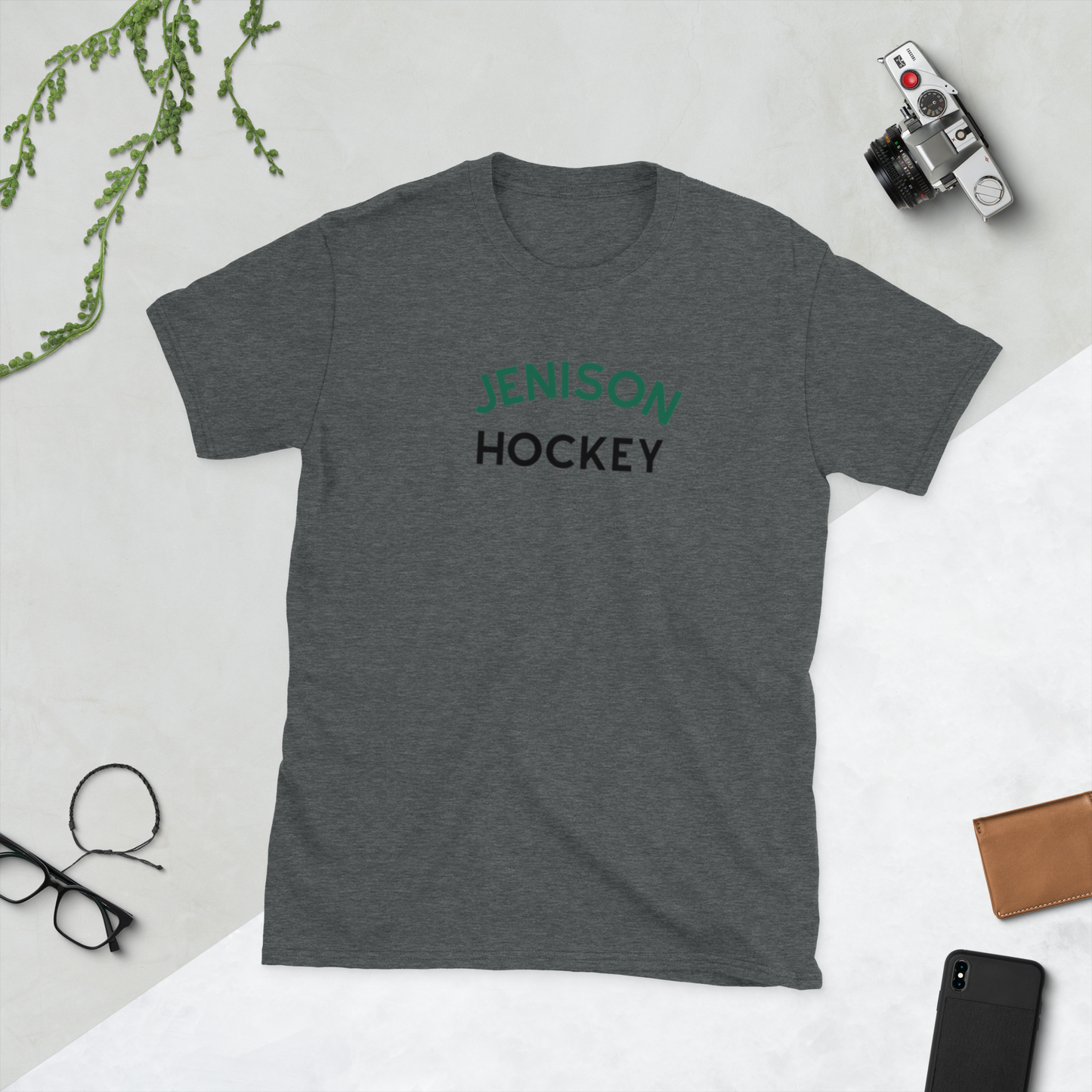 Jenison Hockey Basic Short-Sleeve Unisex Cotton T-Shirt